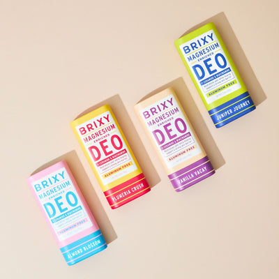 BRIXY Elevates the Deodorant Category with Magnesium-Enriched Deodorants with Ceramide and Niacinamide For Skin Biome Support