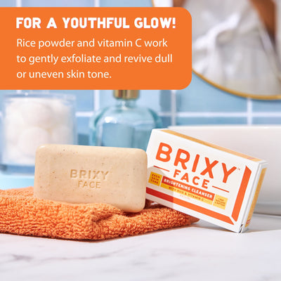 Brightening Facial Cleansing Bar - BRIXY