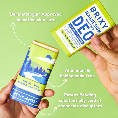 Magnesium Enriched Deo Scent Sampler 4-Pack - BRIXY