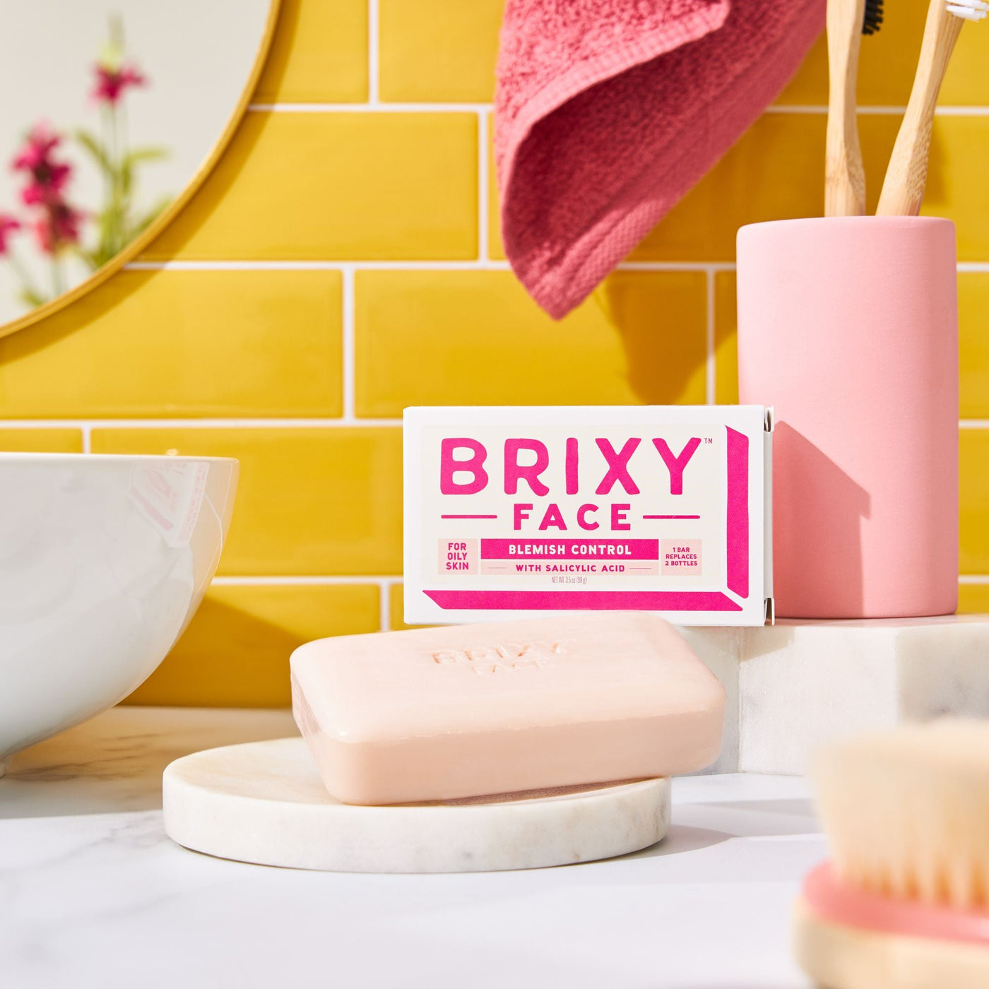 Blemish Control Facial Cleansing Bar - BRIXY