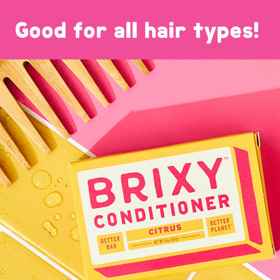Hydrating Conditioner Bar - Citrus - BRIXY