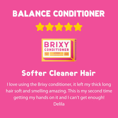Hydrating Conditioner Bar - Citrus - BRIXY