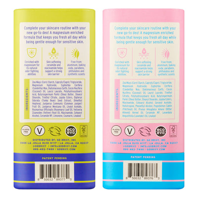 Magnesium Enriched Deo 2-Pack - Juniper Journey + Almond Blossom - BRIXY