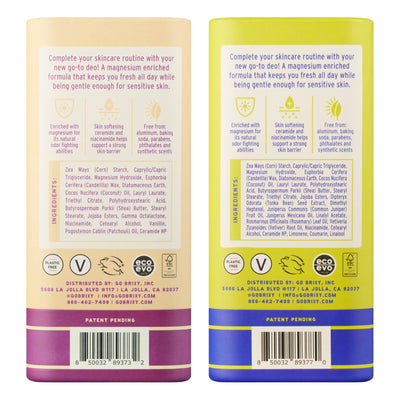 Magnesium Enriched Deo 2-Pack - Vanilla Vacay + Juniper Journey - BRIXY