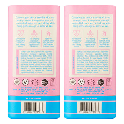 Magnesium Enriched Deo 2-Pack - Almond Blossom (Lightly Scented) - BRIXY