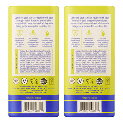 Magnesium Enriched Deo 2-Pack - Juniper Journey - BRIXY