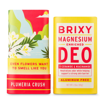 Magnesium Enriched Deo 2-Pack - Plumeria Crush - BRIXY