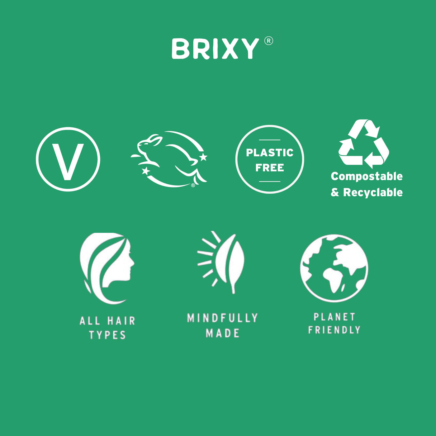 Shampoo Bar for Balance & Hydration - Mint Eucalyptus - BRIXY