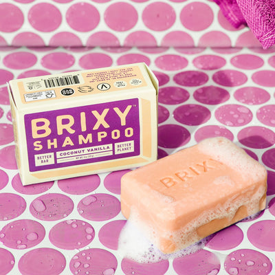 Shampoo Bar for Balance & Hydration - Coconut Vanilla - BRIXY