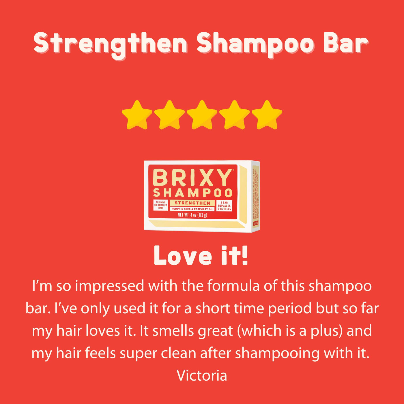 Strengthen Shampoo Bar