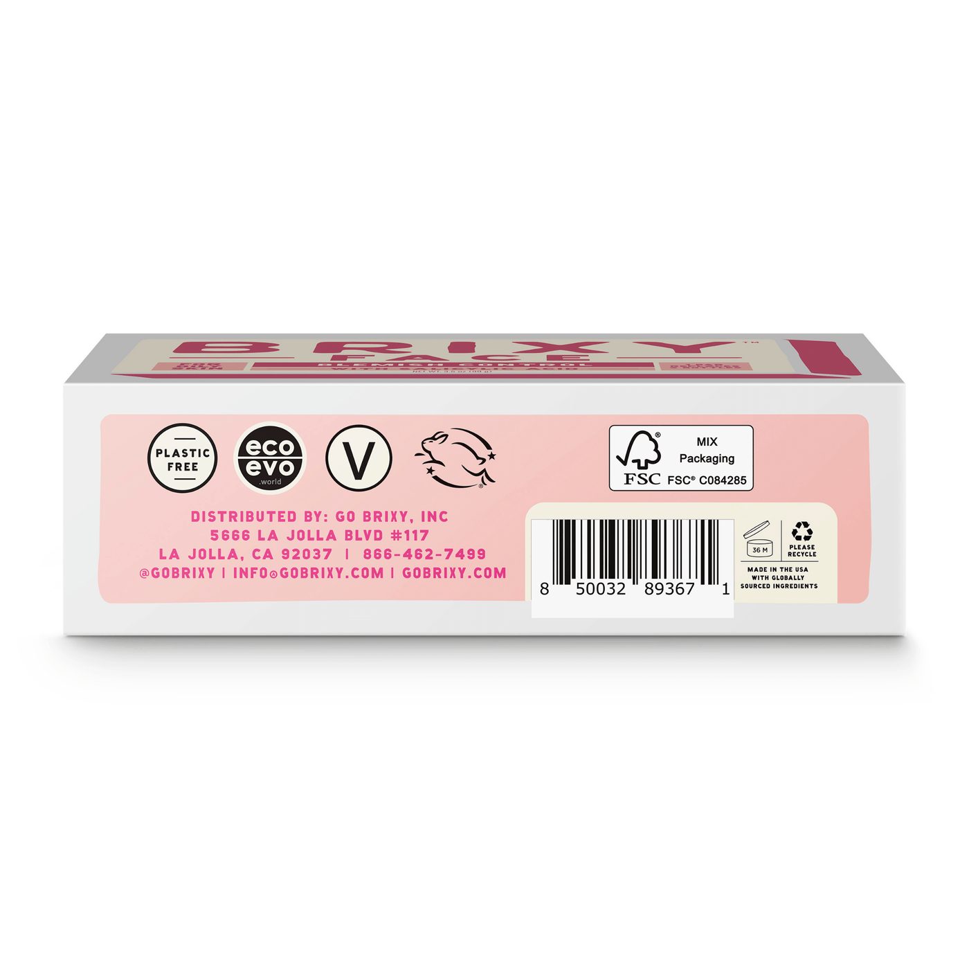 Blemish Control Facial Cleansing Bar - BRIXY