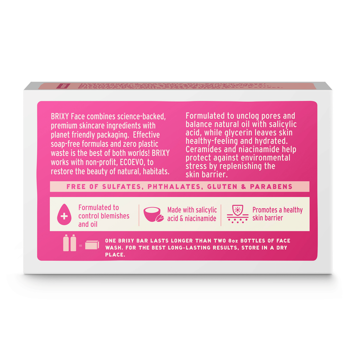 Blemish Control Facial Cleansing Bar - BRIXY