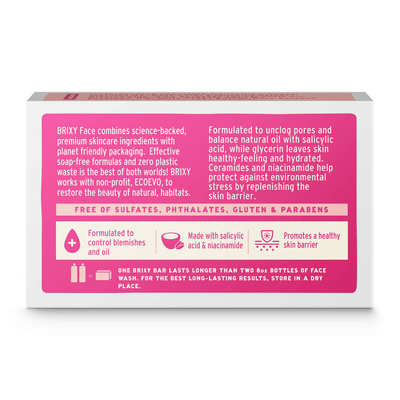 Blemish Control Facial Cleansing Bar - BRIXY
