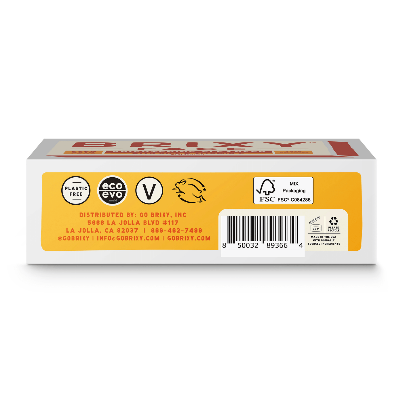 Brightening Facial Cleansing Bar - BRIXY