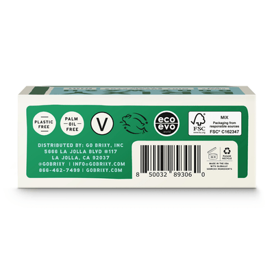 Moisturizing Body Wash Bar - Mint Eucalyptus - BRIXY