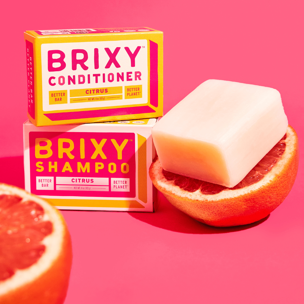 Hydrating Conditioner Bar - Citrus - BRIXY