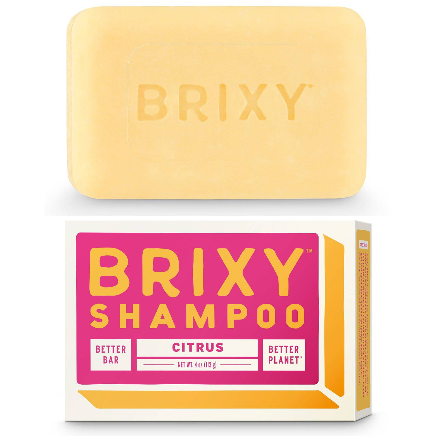 Shampoo Bar for Balance & Hydration - Citrus - BRIXY