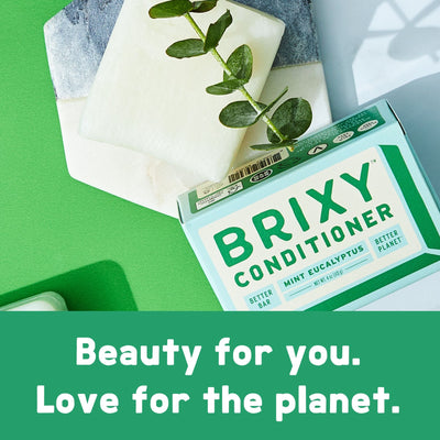 Hydrating Conditioner Bar - Mint Eucalyptus - BRIXY