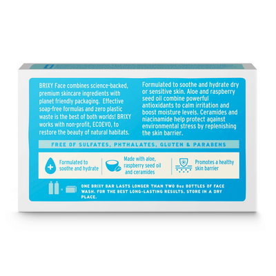 Hydrating Facial Cleansing Bar - BRIXY