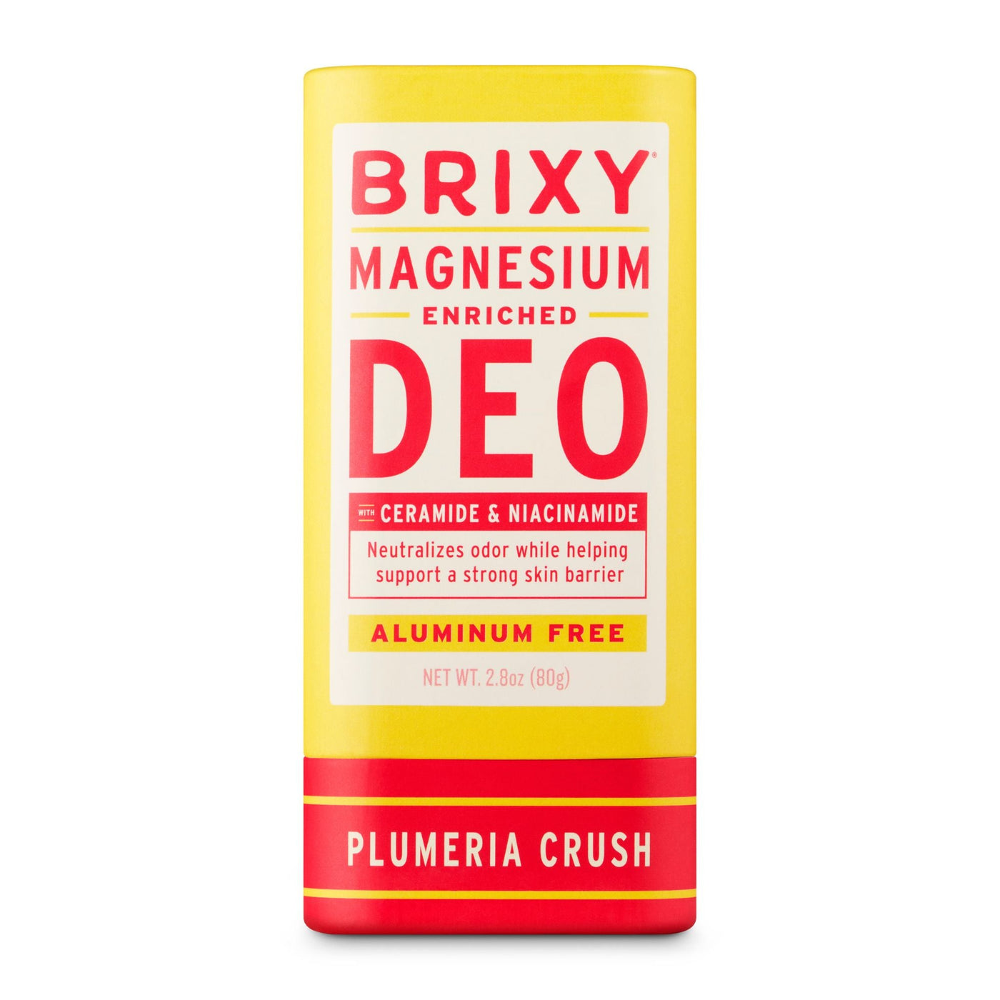 Magnesium Enriched Deo - Plumeria Crush - BRIXY
